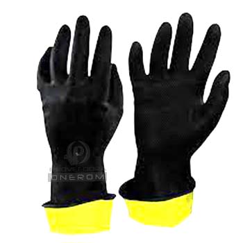 GUANTES DE CAUCHO MASTER NO.8 1/2 c.22