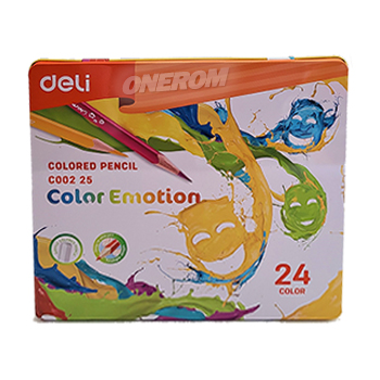 LAPIZ DELI COLORUN TRIANGULAR X24 COL 8887