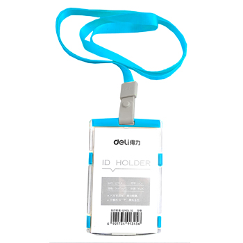 PORTACREDENCIAL DELI VERTICAL TRANSPARENTE