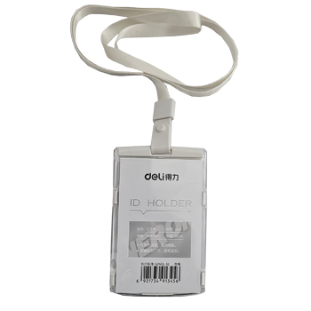 PORTACREDENCIAL DELI VERTICAL BLANCO 8315