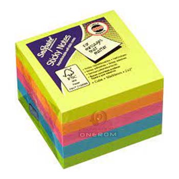 NOTA ADHESIVA CUBO 3X3 FLUORECENTES