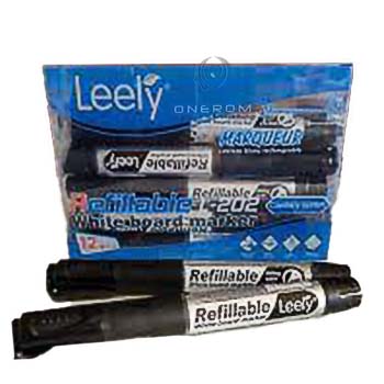 MARCADOR LEELY NEGRO PERMANENTE L-113