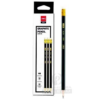 LAPIZ DELI GRAFITO HEXAGONAL CAJA X 12u